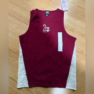 Wild Fable Kids  Sleeveless Tank Top Burgundy SizeXS …61